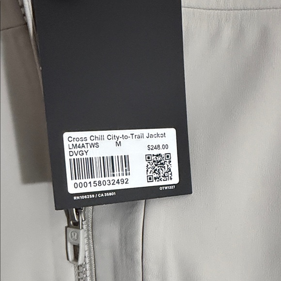 Lululemon Men’s Cross Chill City-to-Trail Jacket - Picture 2 of 6